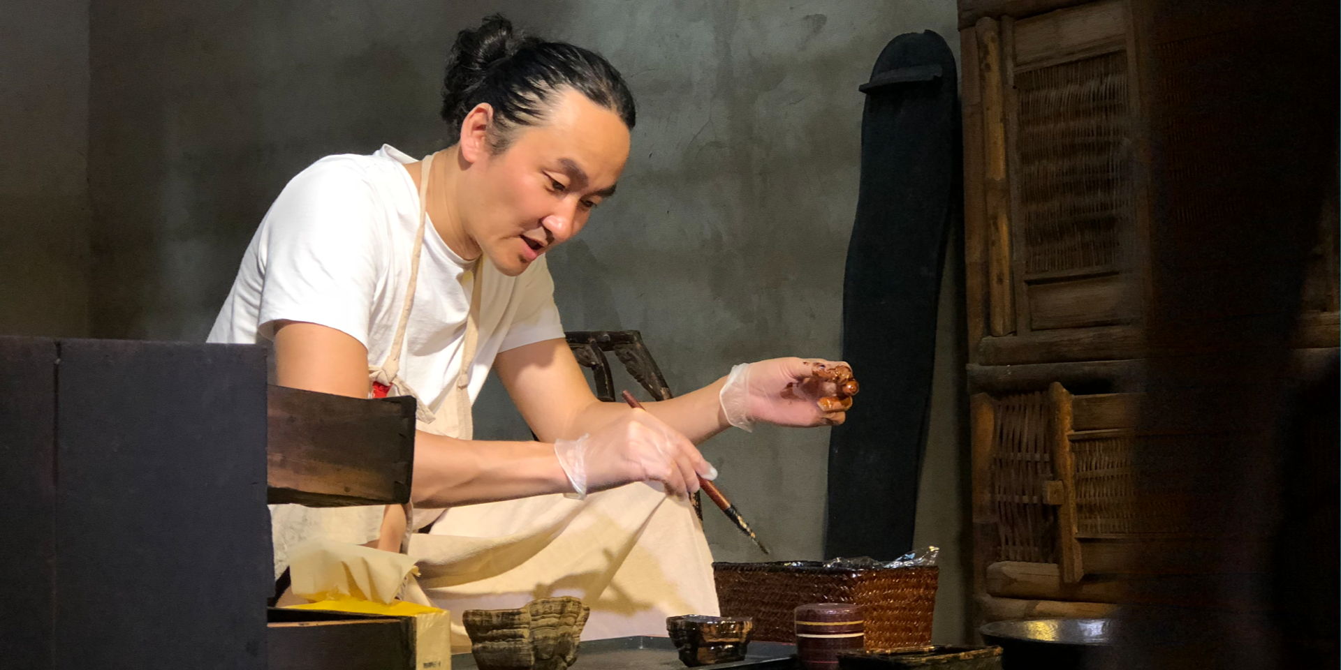 广西天然胎漆器传承人